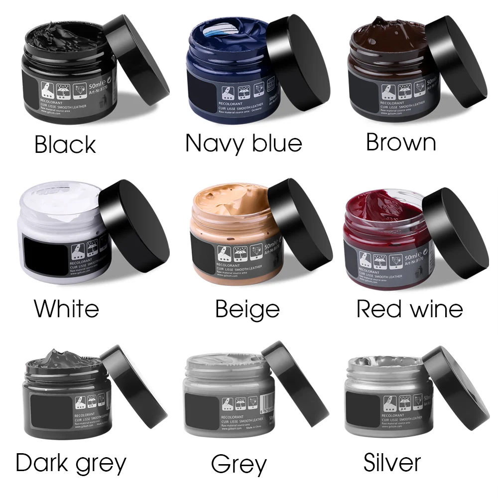 Leather Dye Finish - Leather Repair Kit Recoloring Balm No
