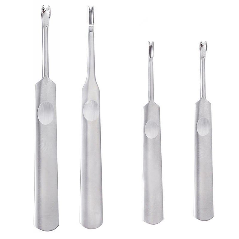 Leather Edge Beveler - 4Pcs Leather Groover Skiving Tool Set