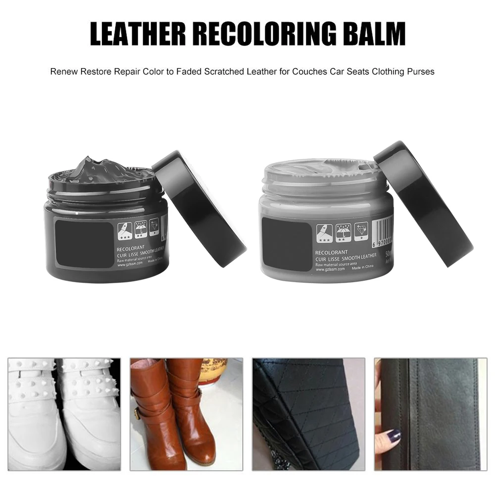 Leather Repair Kit Recoloring  - огляд і ціна Leather Dye Finish