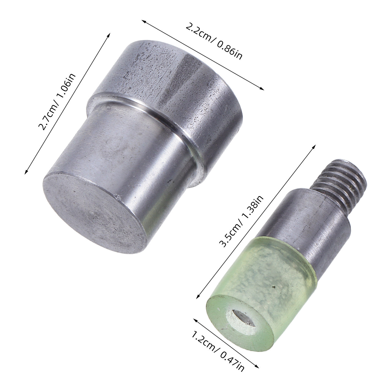 2Pcs Universal Hand Press Rive - огляд і ціна Leatherwork Hand Press