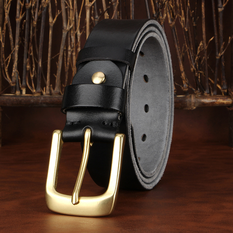 3.8CM Top Cow Genuine Leather  - огляд і ціна Leather Work Jeans