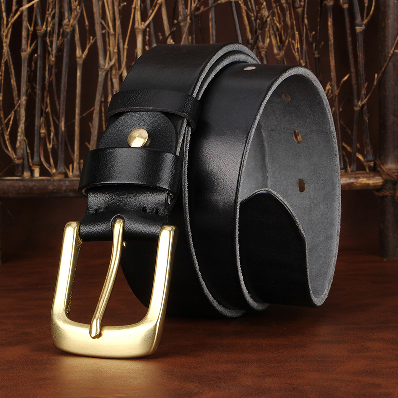 3.8CM Top Cow Genuine Leather  - огляд і ціна Leather Work Jeans