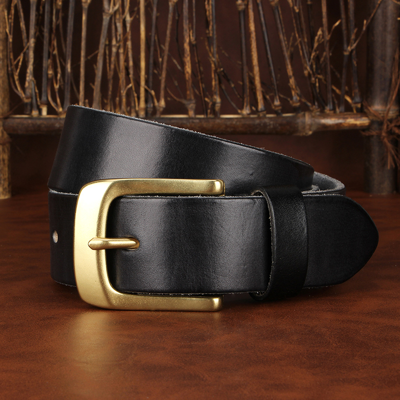 3.8CM Top Cow Genuine Leather  - огляд і ціна Leather Work Jeans