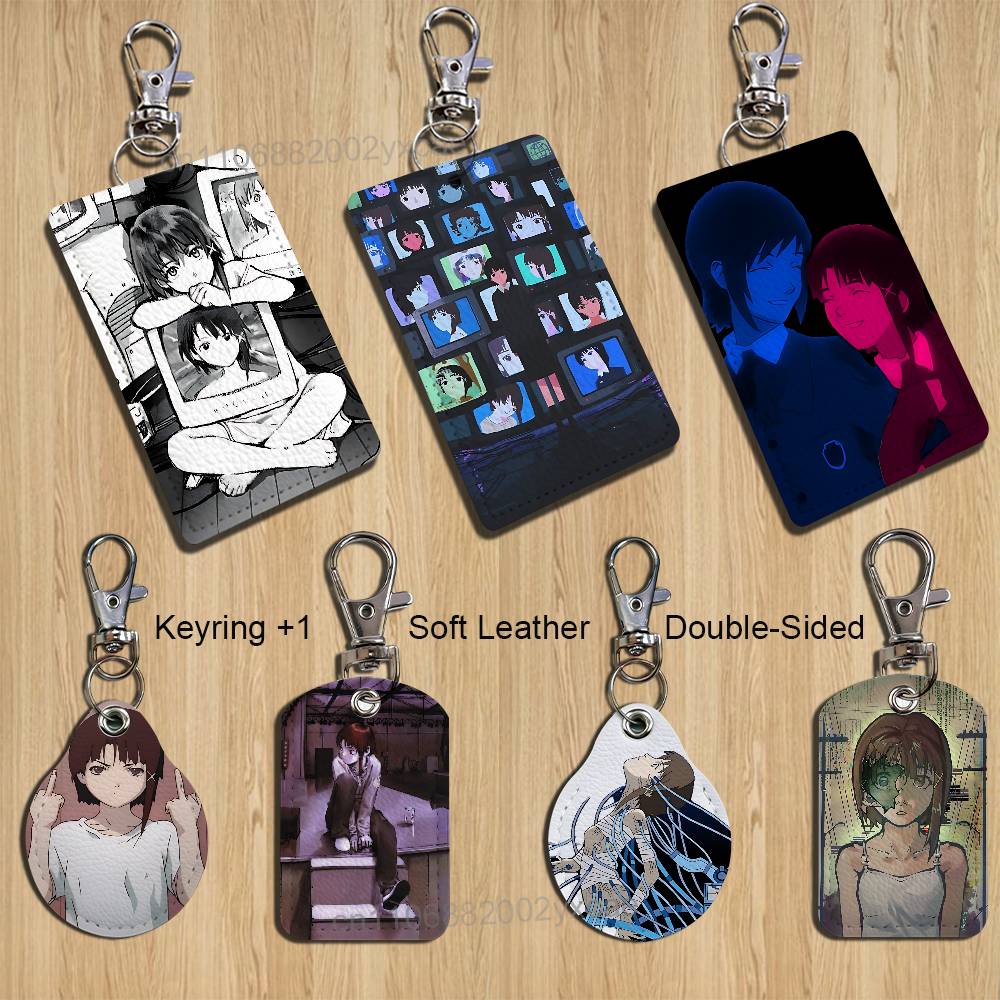 Alice Mizuki Lain Iwakura Expe - огляд і ціна Leatherwork Keychain