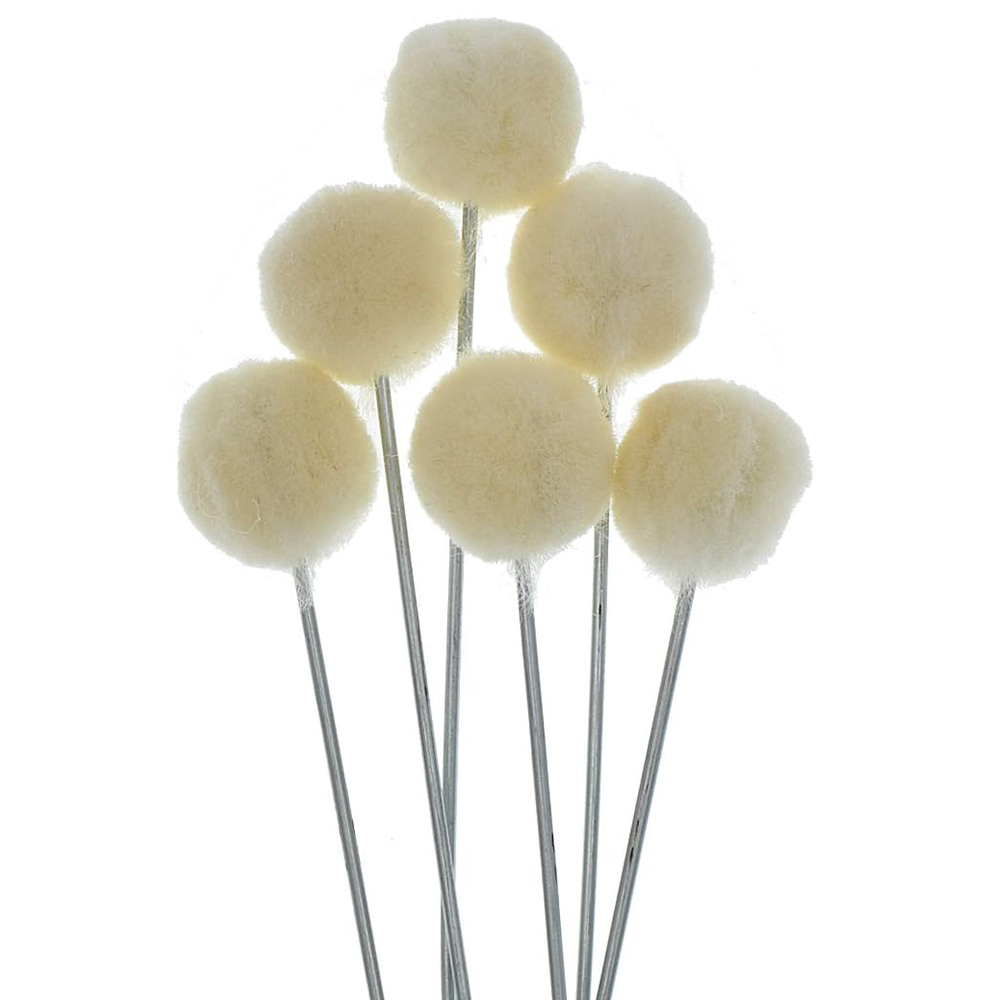 10/30pcs Leather Wool Balls Pa - огляд і ціна Leather Dye Finish