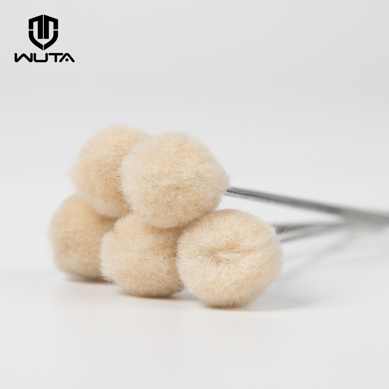 WUTA 20pcs/pack Natural Wool D - огляд і ціна Leather Dye Finish