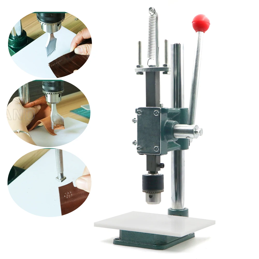Silent Leather Hole Punch Mach - огляд і ціна Leatherwork Hand Press