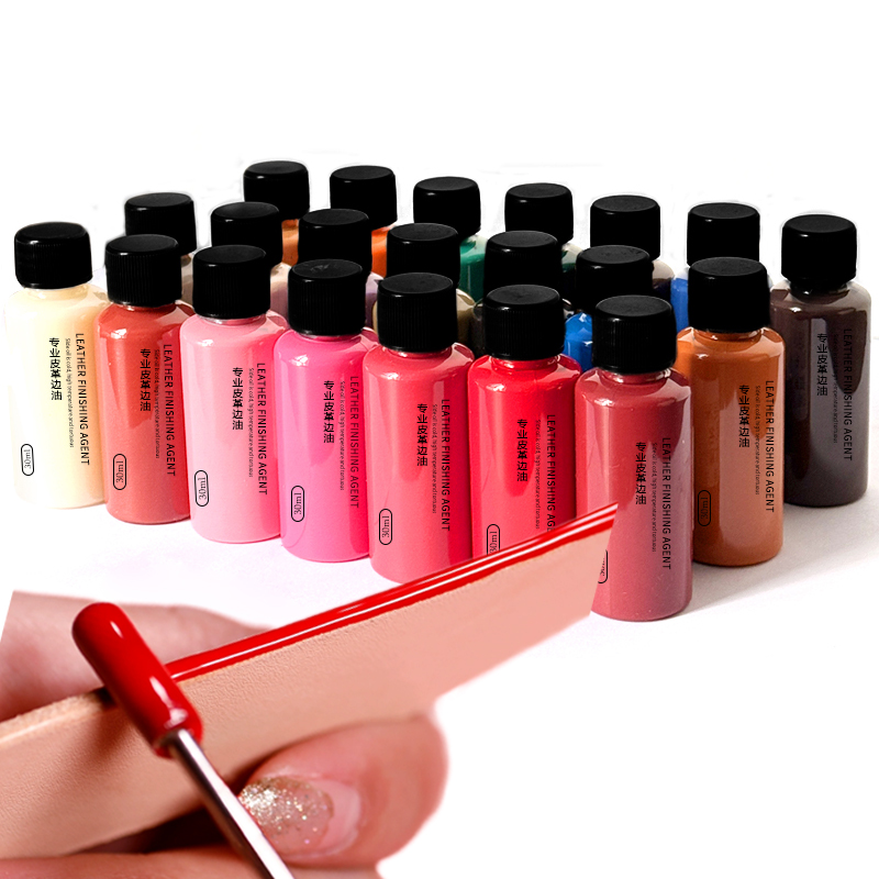 30ml Leather Edge Paint Oil Dy - огляд і ціна Leather Dye Finish