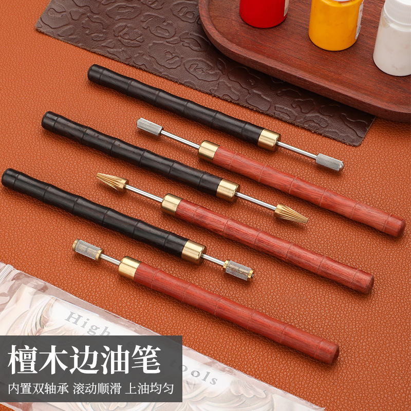 Ebony Wood Edge Painting Pen w - огляд і ціна Leather Dye Finish