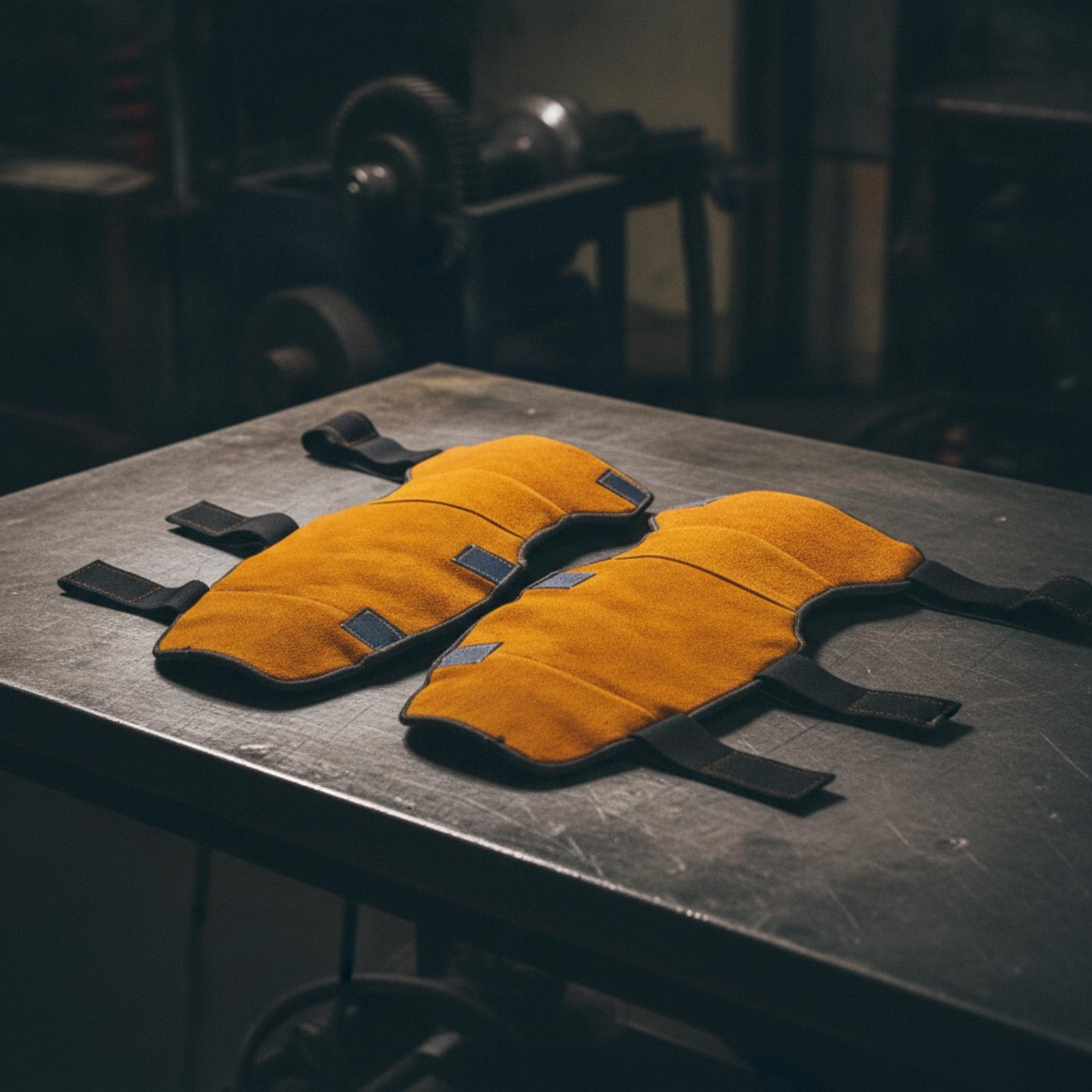 Heavy Duty Welding Knee Pad Co - огляд і ціна Leather Work Knee Pads