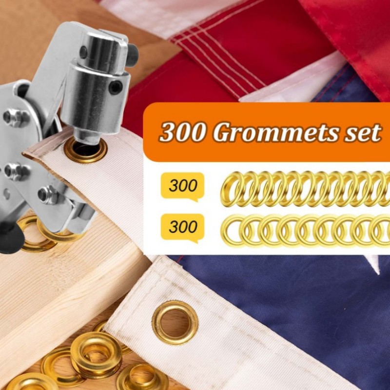Grommet Tool Kit Grommet Press - огляд і ціна Leatherwork Hand Press