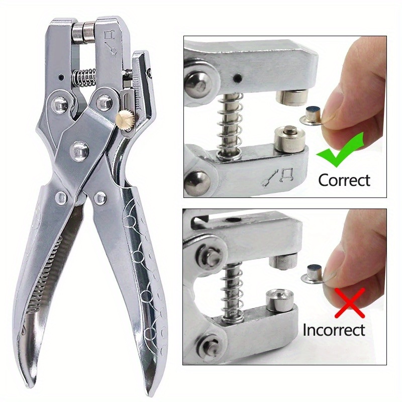 101Pcs Dual-Purpose Tool Gromm - огляд і ціна Leatherwork Hand Press