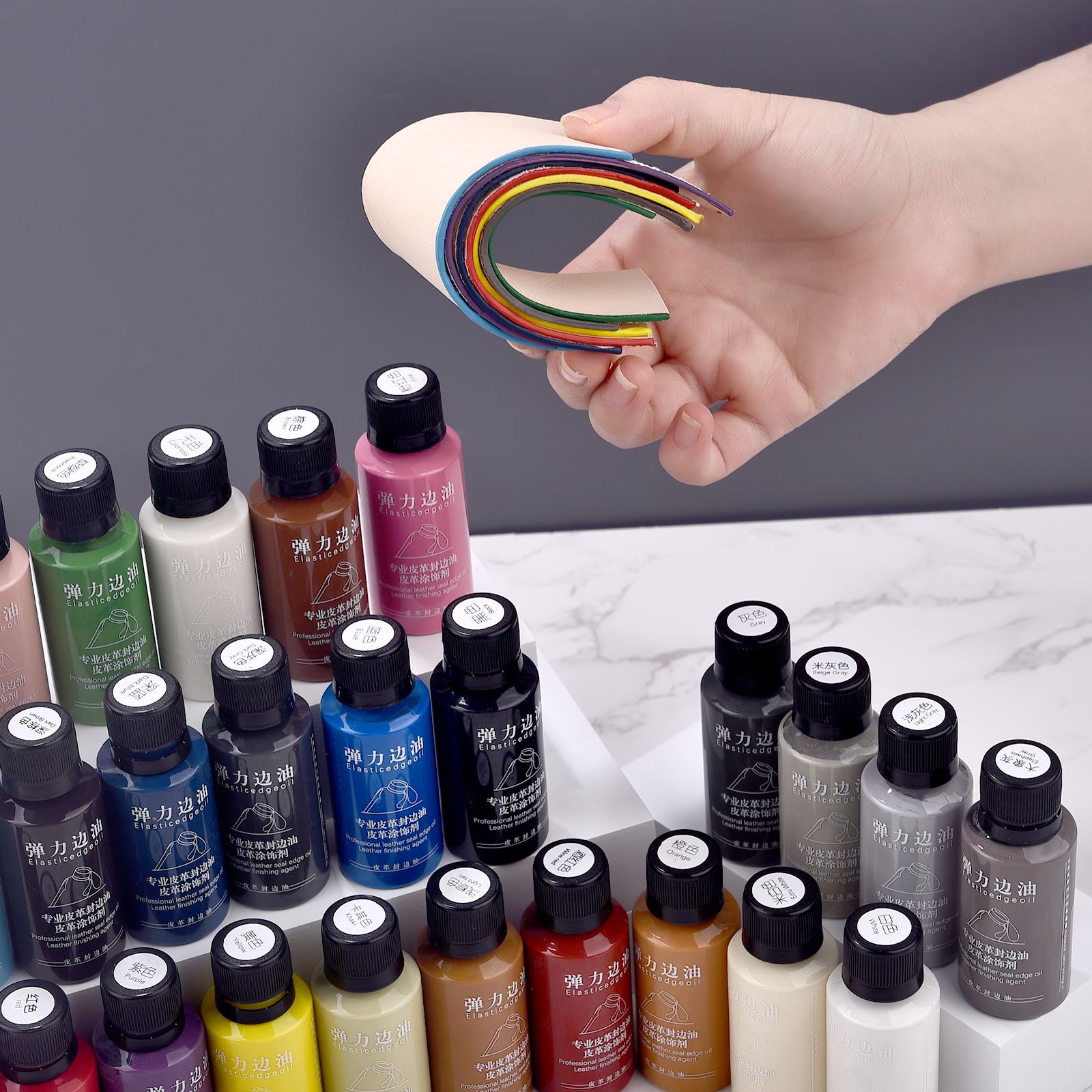 30ml Leather Edge Paint Oil Dy - огляд і ціна Leather Dye Finish