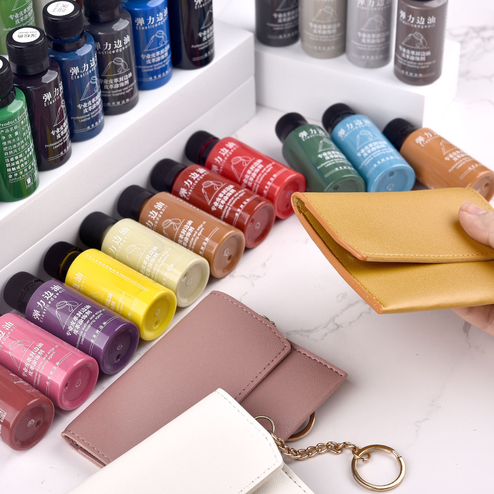 30ml Leather Edge Paint Oil Dy - огляд і ціна Leather Dye Finish
