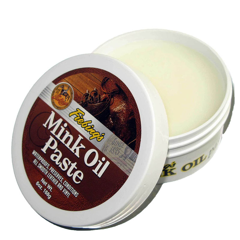 Fiebing's Mink Oil Liquid/Past - огляд і ціна Leather Dye Finish