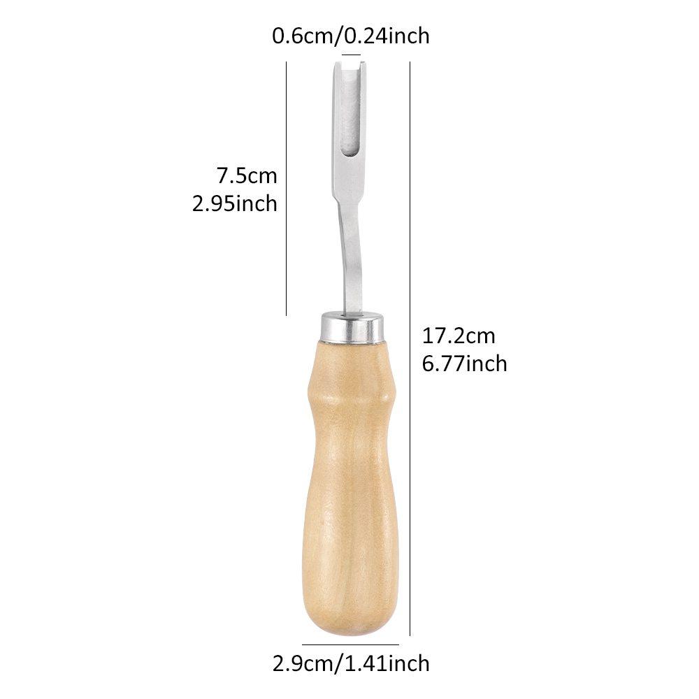 1pc Leather Edge Beveler Carvi - огляд і ціна Leather Edge Beveler