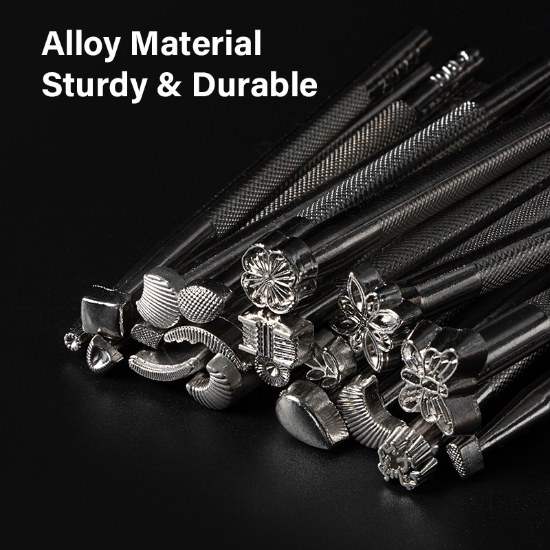 WUTA Leather Stamping Tools Sk - огляд і ціна Leather Stamp Set
