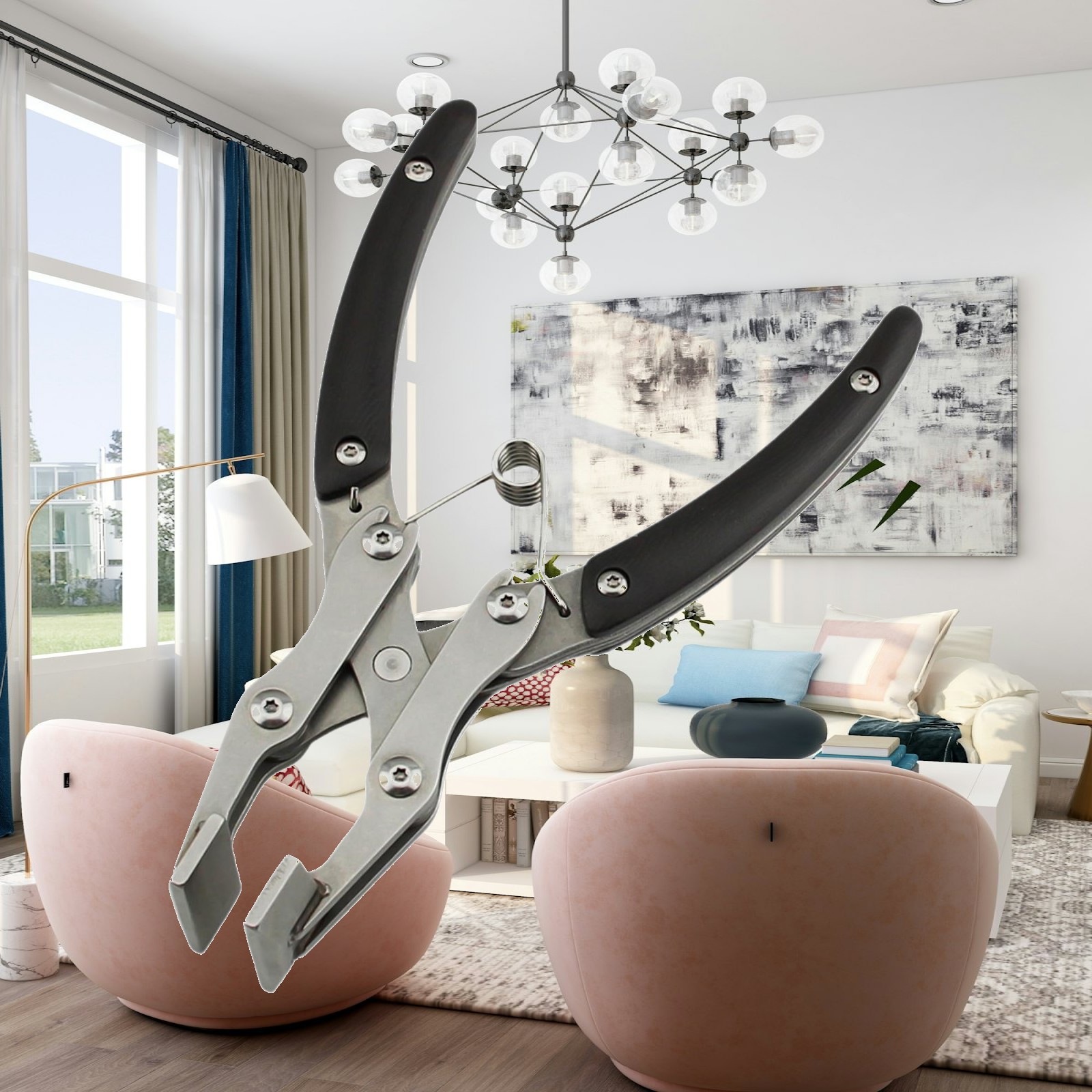 Stainless Steel Flat Pliers fo - огляд і ціна Leatherwork Hand Press