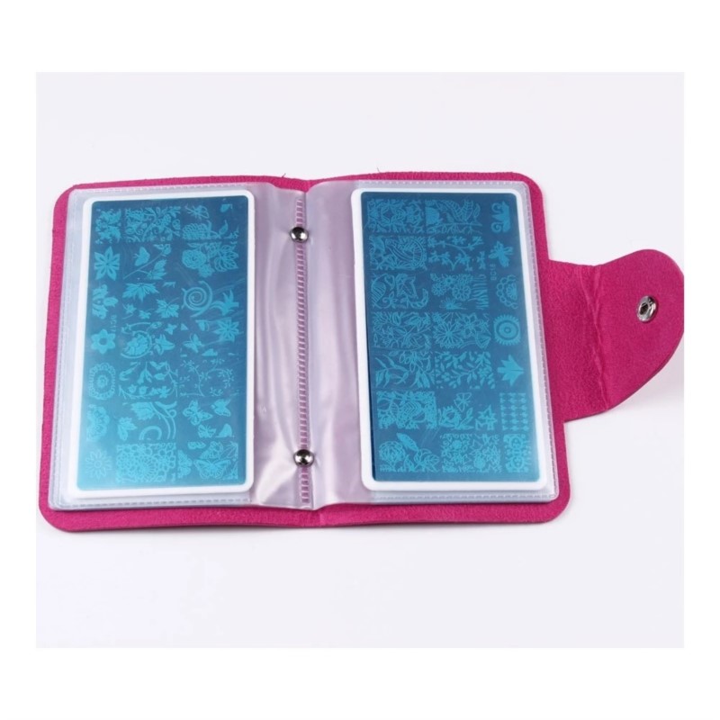 1Pcs Large Rectangular Nail Ar - огляд і ціна Leather Stamp Set